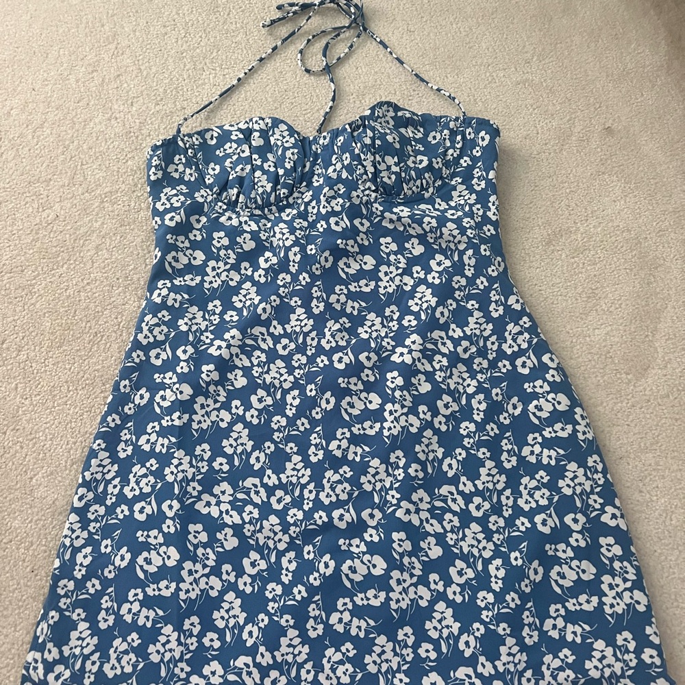 Princess Polly Sky Blue Dress